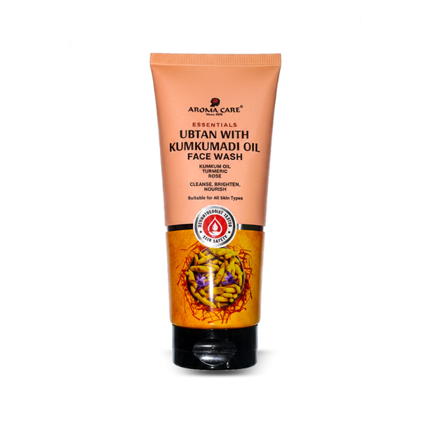 Aroma Care Essentials Ubtan With Kumkumadi Oil Face Wash 50ml