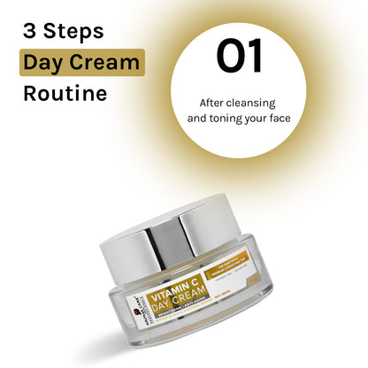 Vitamin C Day Cream for Brightening, Nourishment & Even Skin Tone 50gm