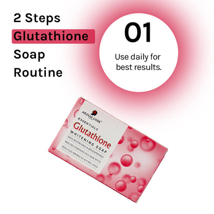 Glutathione Skin Whitening & Brightening Soap (Pack of 2)