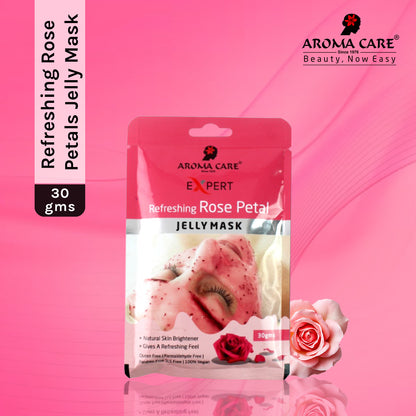 Refreshing Rose Petal Jelly Peel-Off Mask , Hydrating & Skin