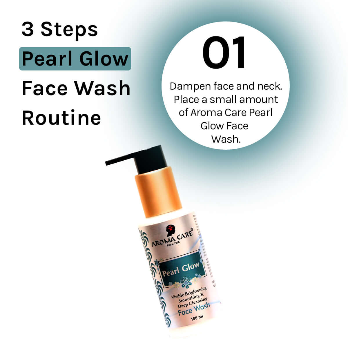 Pearl Glow Visible Glow & Brightening Deep Cleansing Face Wash 100ml