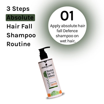 Absolute Hair Fall Defence Shampoo with Protein Oil for Stronger, Fuller Hair