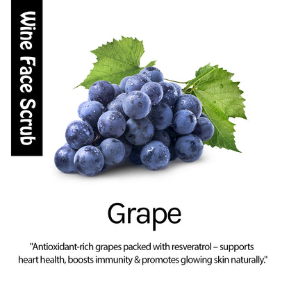Wine Party Kit – Face Scrub & Face Wash for Radiant Glowing Skin