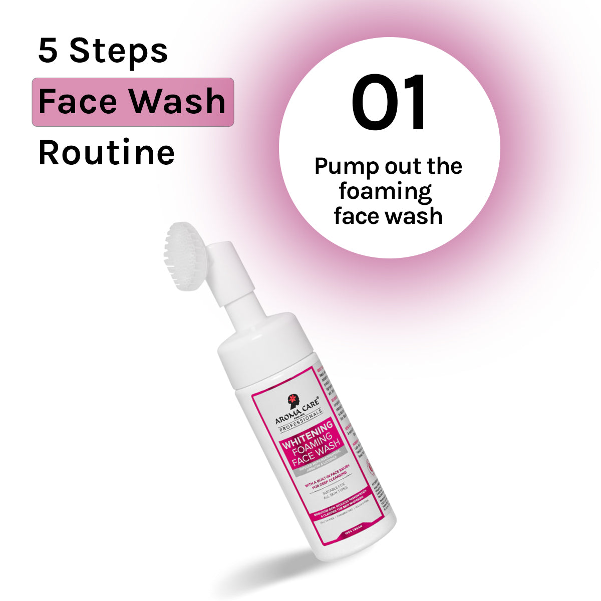 Whitening Foaming Face Wash 150ml