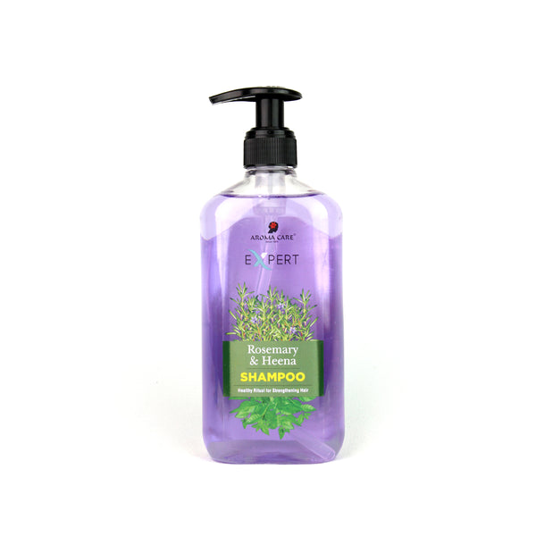 Expert Rosemary & Henna Shampoo 320ml for Hair Fall Control & Hair Growth | Strengthens Hair, Reduces Dandruff & Prevents Premature Greying | Herbal & Sulphate-Free