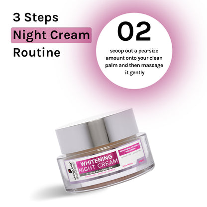 Whitening Night Cream for Glowing Skin