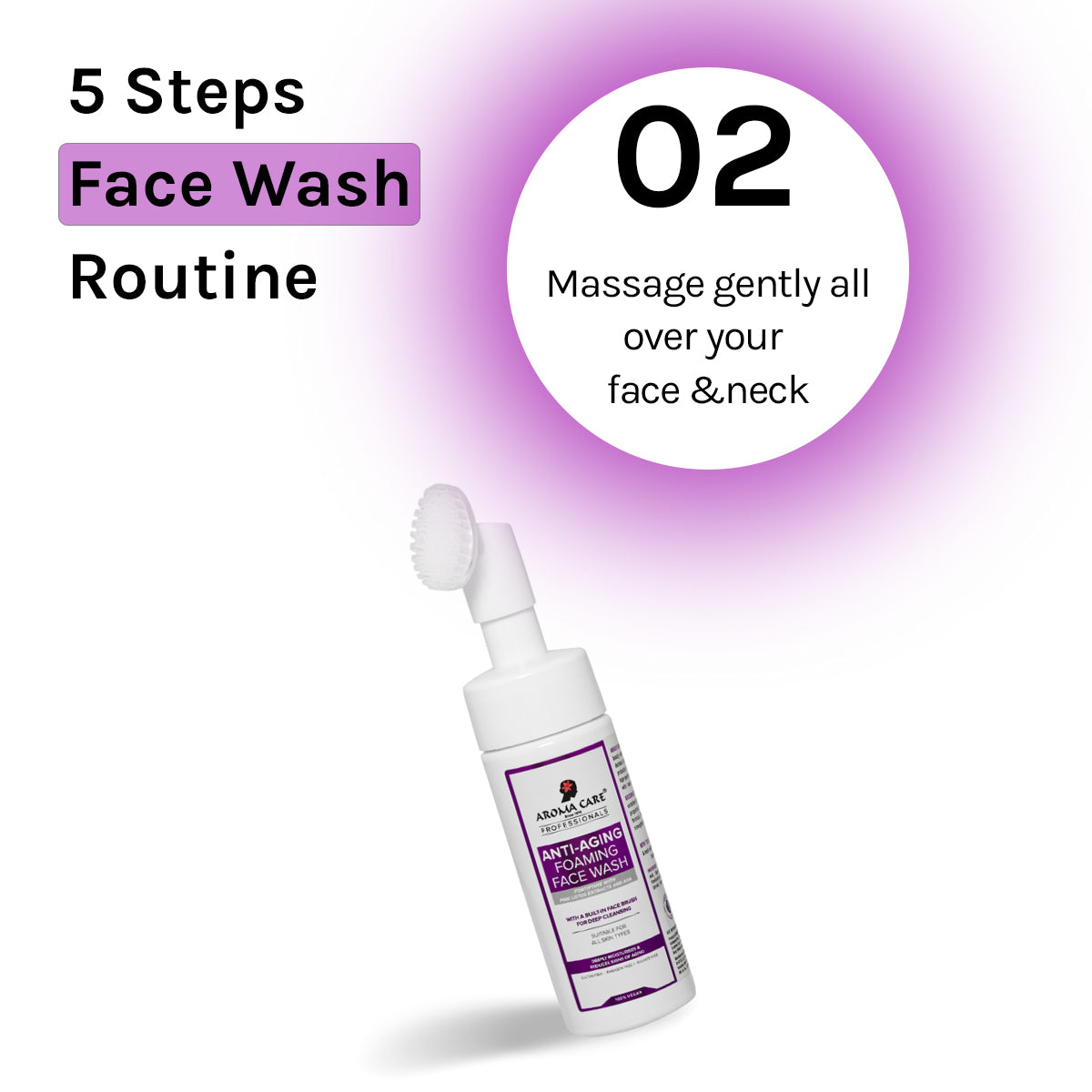 Anti-Aging Foaming Face Wash 150ml