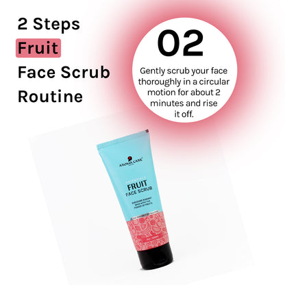Fruit Face Scrub Party Kit – Face Scrub & Bio White Face Wash for Glowing Skin