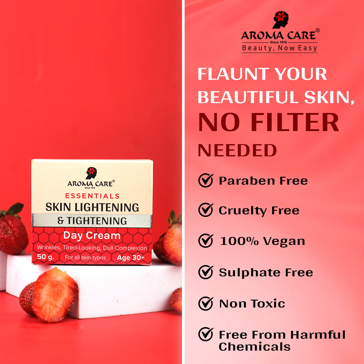 SKIN LIGHTENING & TIGHTENING  DAY CREAM 30+ (50g)