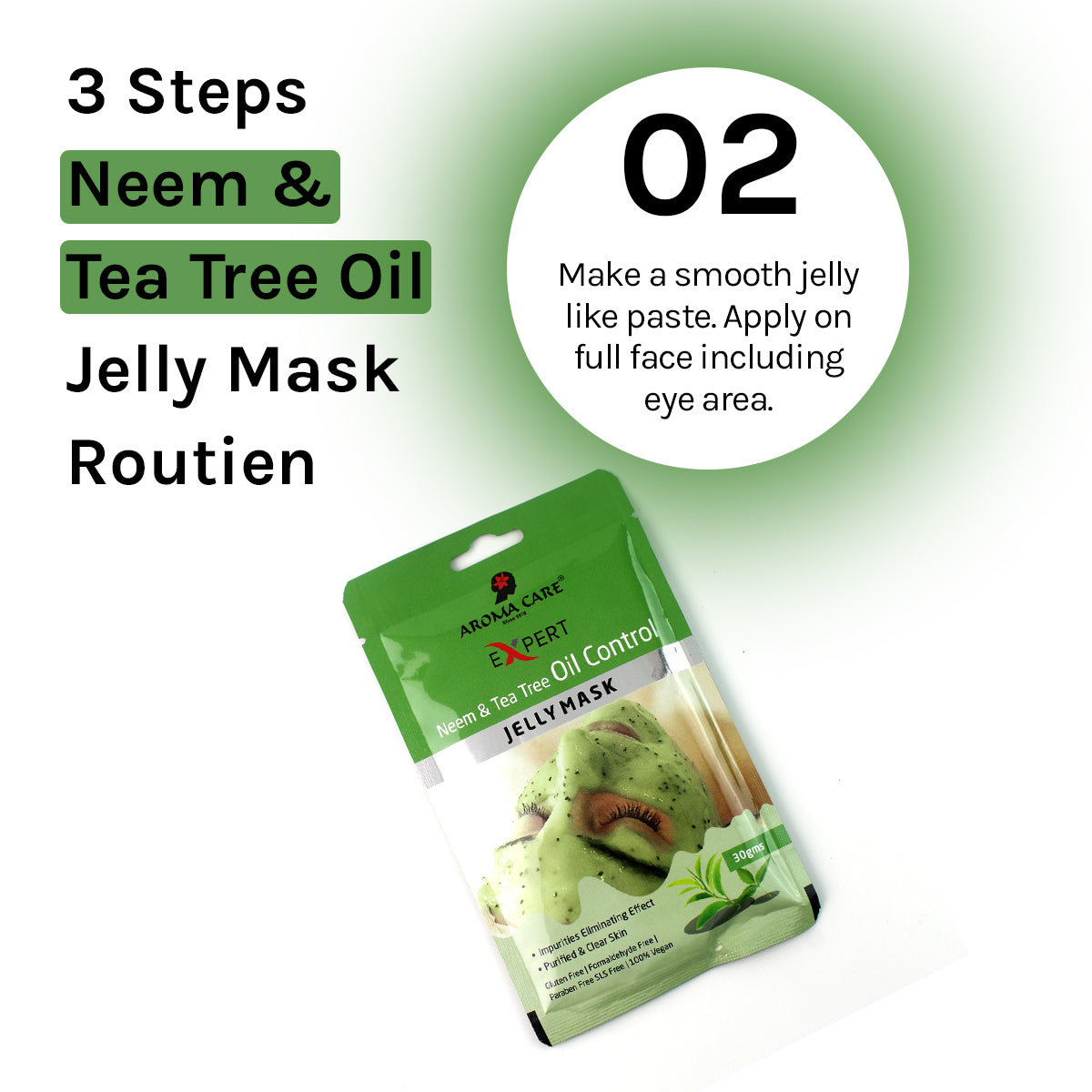 Neem & Tea Tree Oil Control Jelly Peel-Off