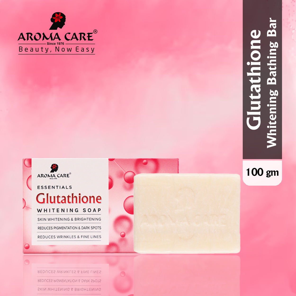 Glutathione Skin Whitening & Brightening Soap (Pack of 2)
