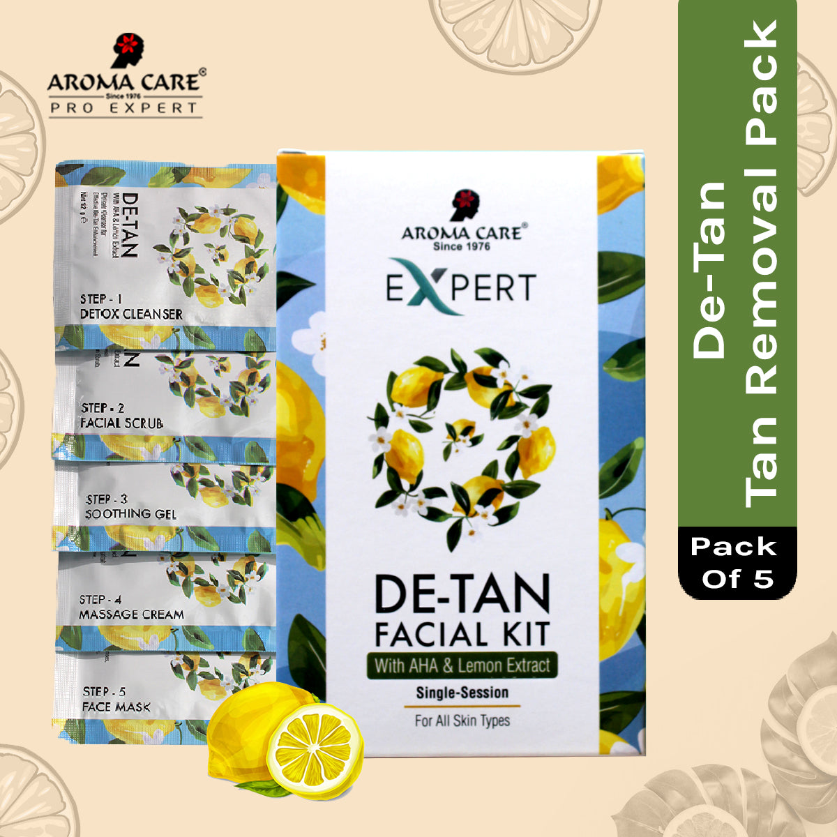 Pro Expert De-Tan Facial Kit