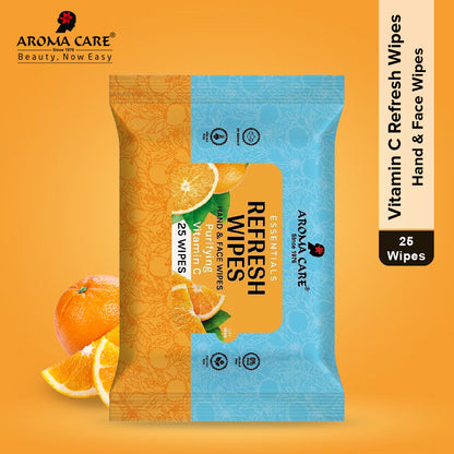 Purifying Vitamin C Refresh Wipes, 25 Wipes, Pack of (2)