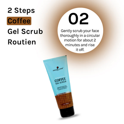 Coffee Facial Scrub for Glowing & Smooth
