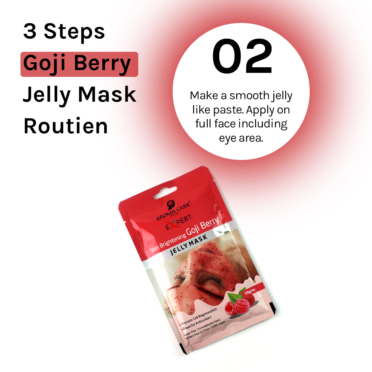 Skin Brightening Goji Berry Jelly Mask – Glow & Clarity Refreshing