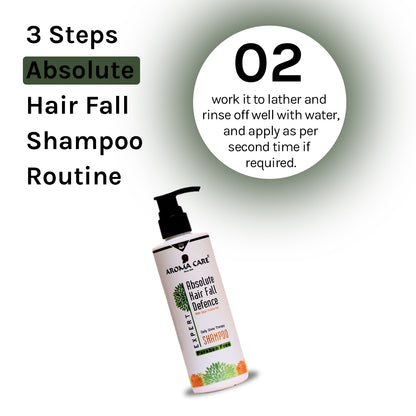 Absolute Hair Fall Defence Shampoo with Protein Oil for Stronger, Fuller Hair