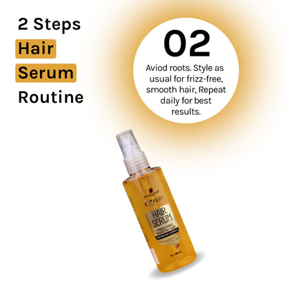 Hair Serum for Frizz Control, Smooth & Shiny Hair