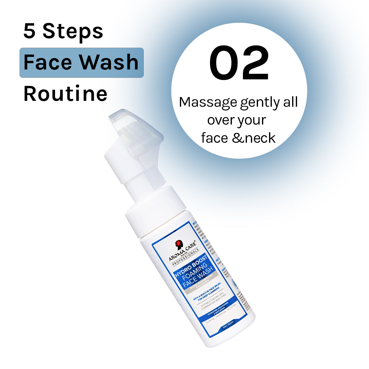 Hydro Boost Foaming Face Wash