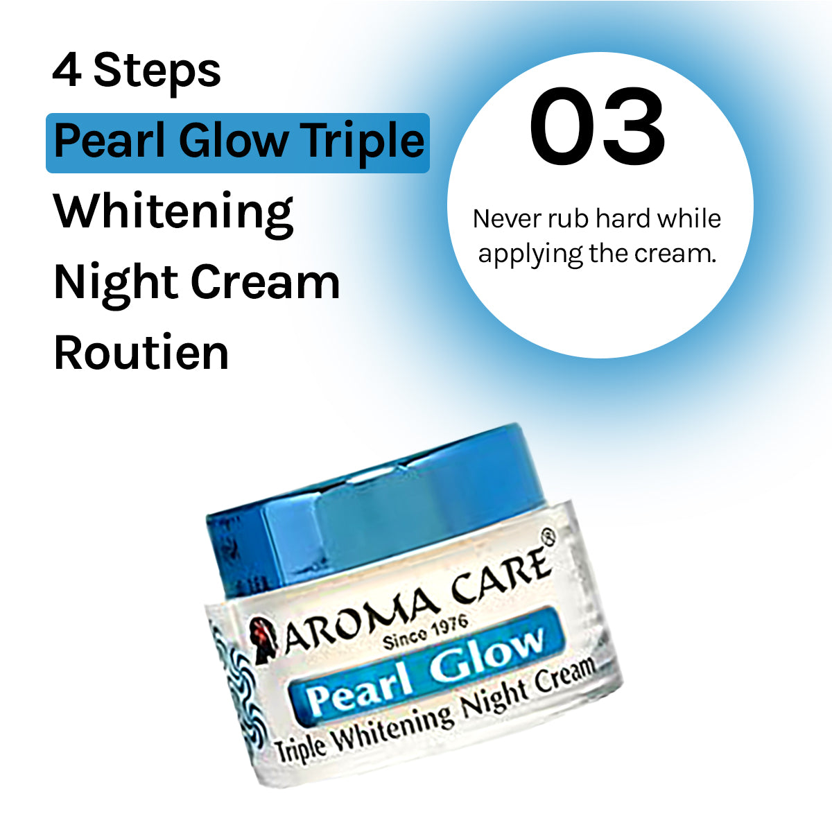 Pearl Glow Triple Whitening Night Cream 15gm