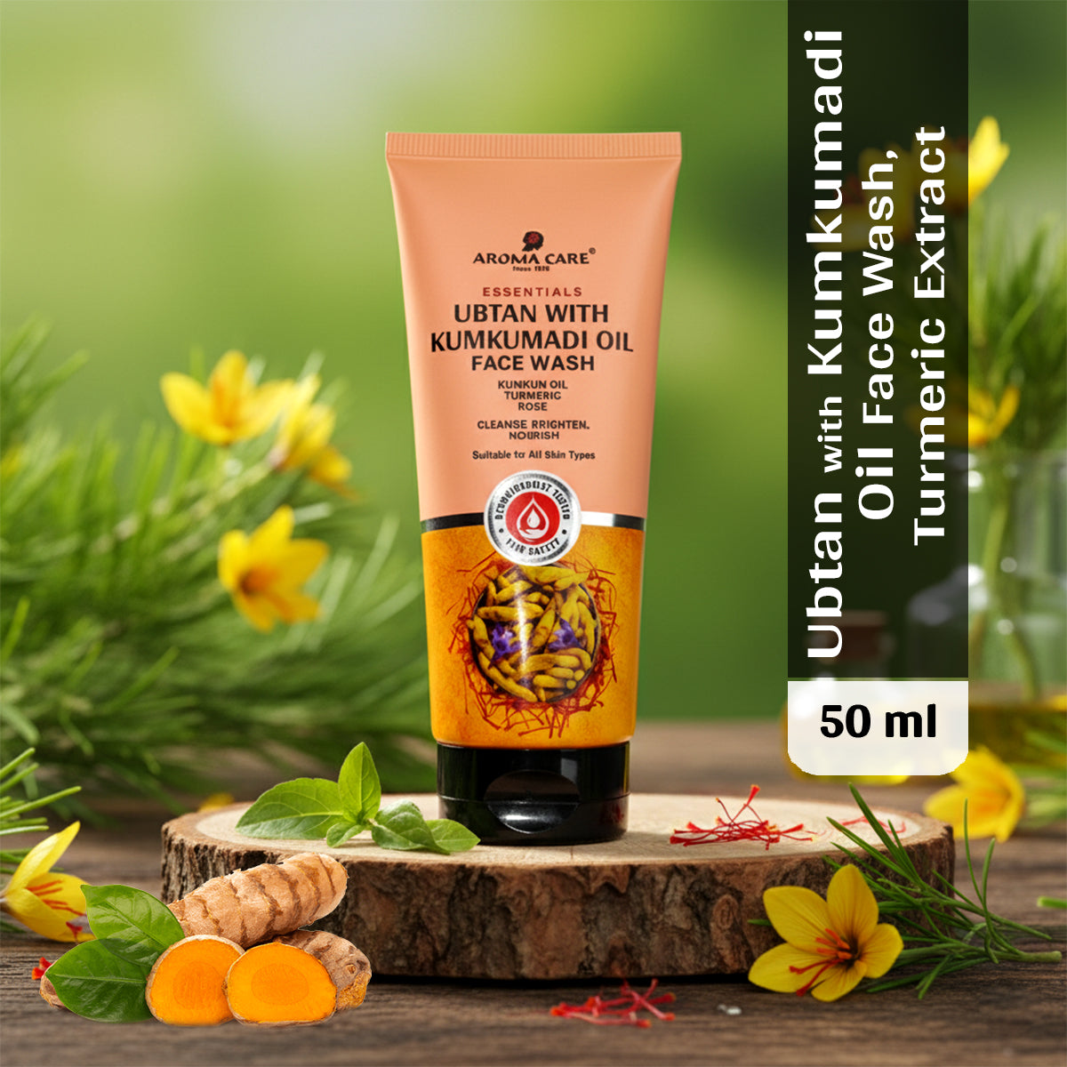 Ubtan With Kumkumadi Oil Face Wash