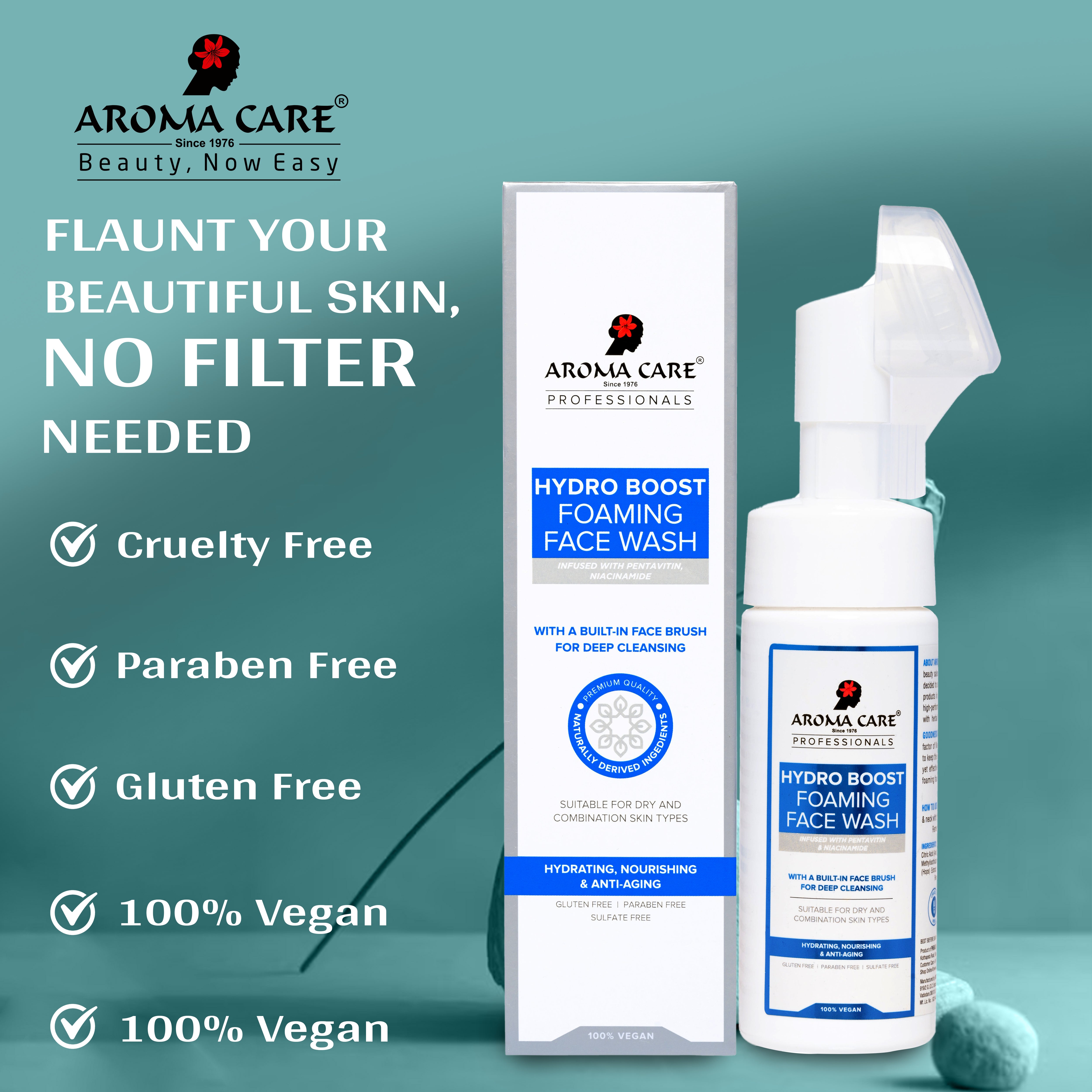 Hydro Boost Foaming Face Wash