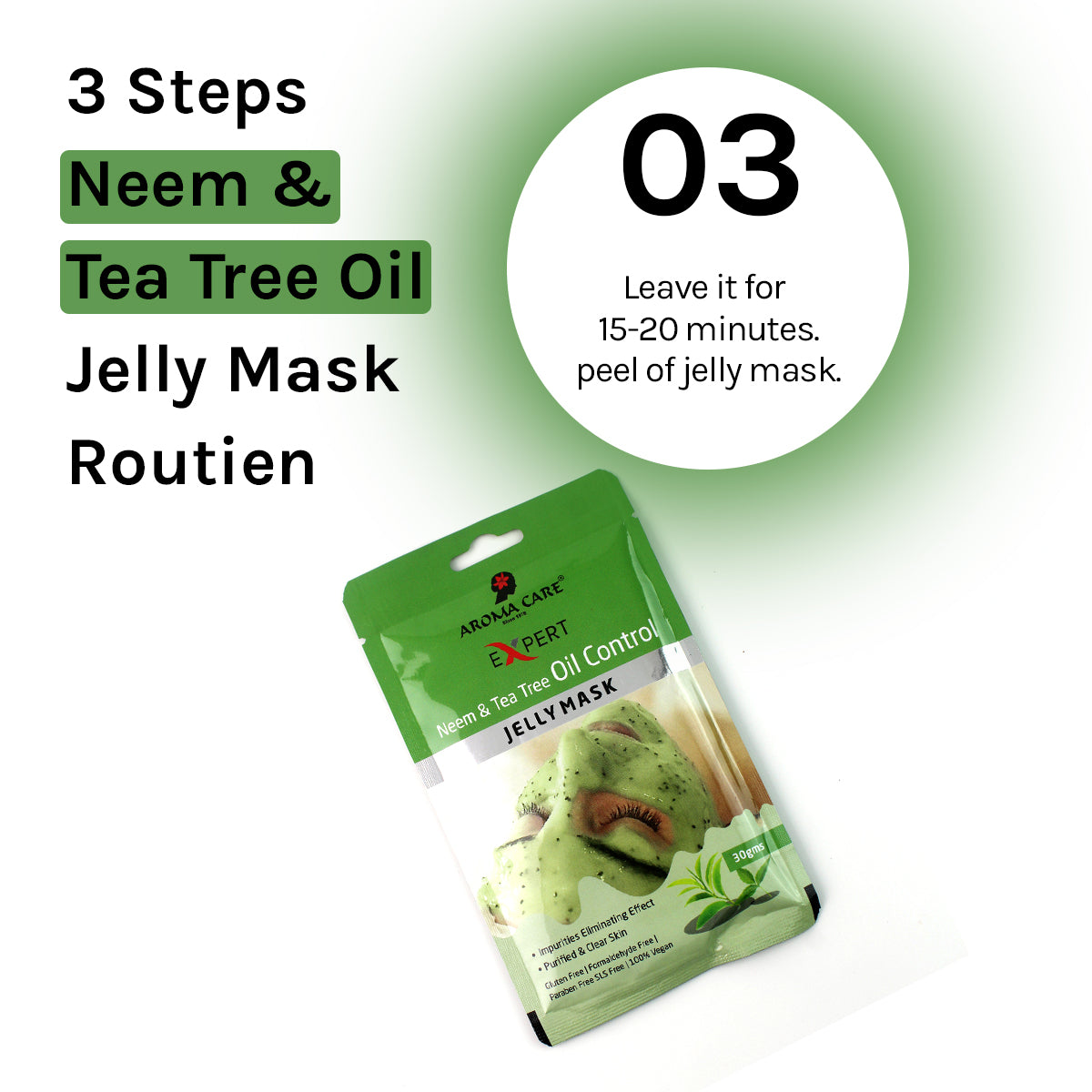 Neem & Tea Tree Oil Control Jelly Peel-Off