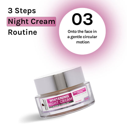 Whitening Night Cream for Glowing Skin