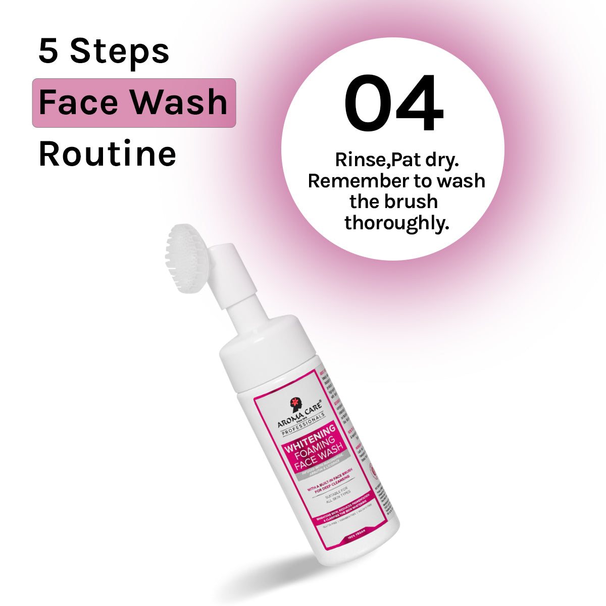 Whitening Foaming Face Wash 150ml