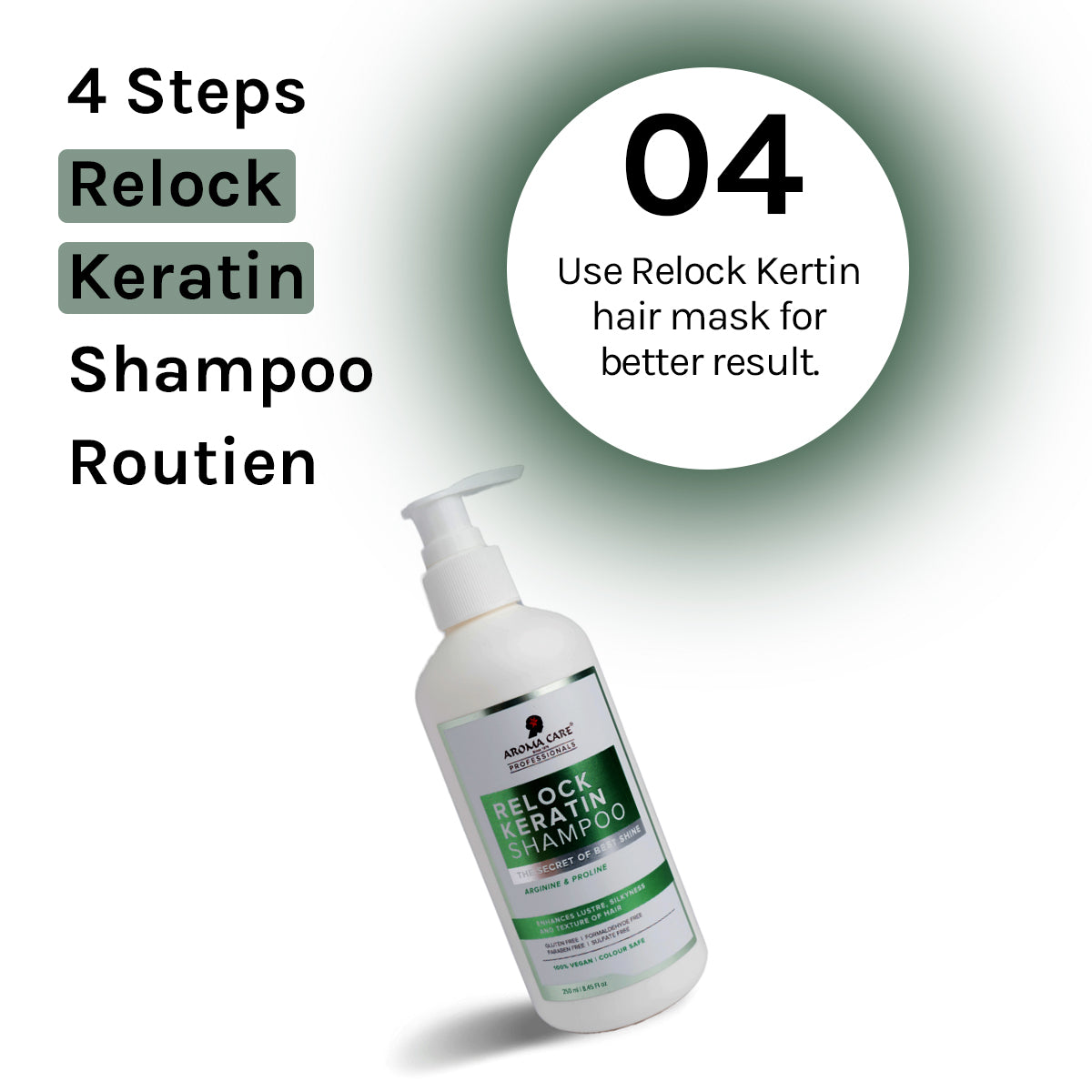 RELOCK KERATIN SHAMPOO (250ml)