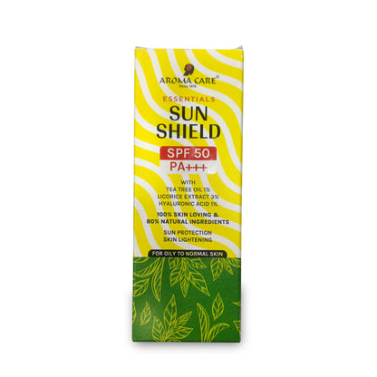 Sun Shield SPF 50 PA+++ Sunscreen With Tea