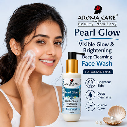 Pearl Glow Visible Glow & Brightening Deep Cleansing Face Wash 100ml