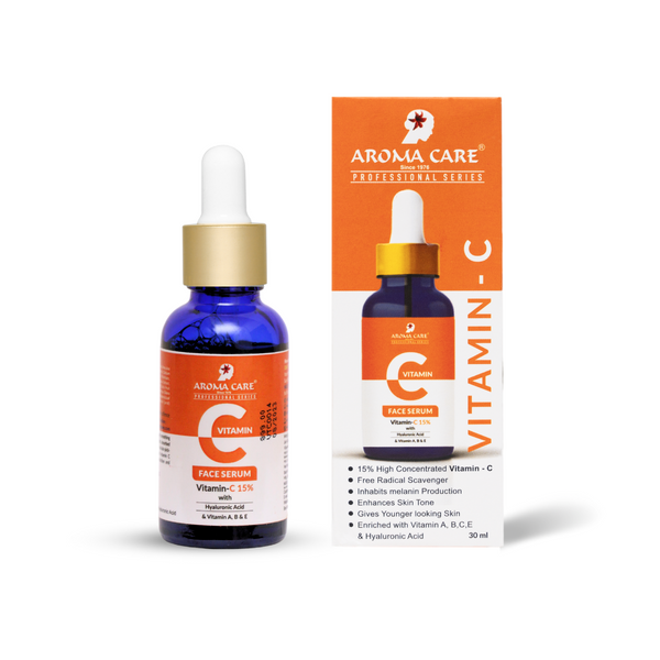 Aroma Care Facial Serum With Vitamin C & Hyaluronic Acid Serum Fairness Brightening - 30ml