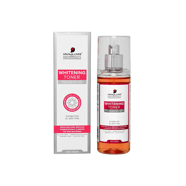 Professional Whitening Face Toner 100ml | Vitamin C, Niacinamide & Witch Hazel | Skin Brightening, Pore Tightening & Tan Removal
