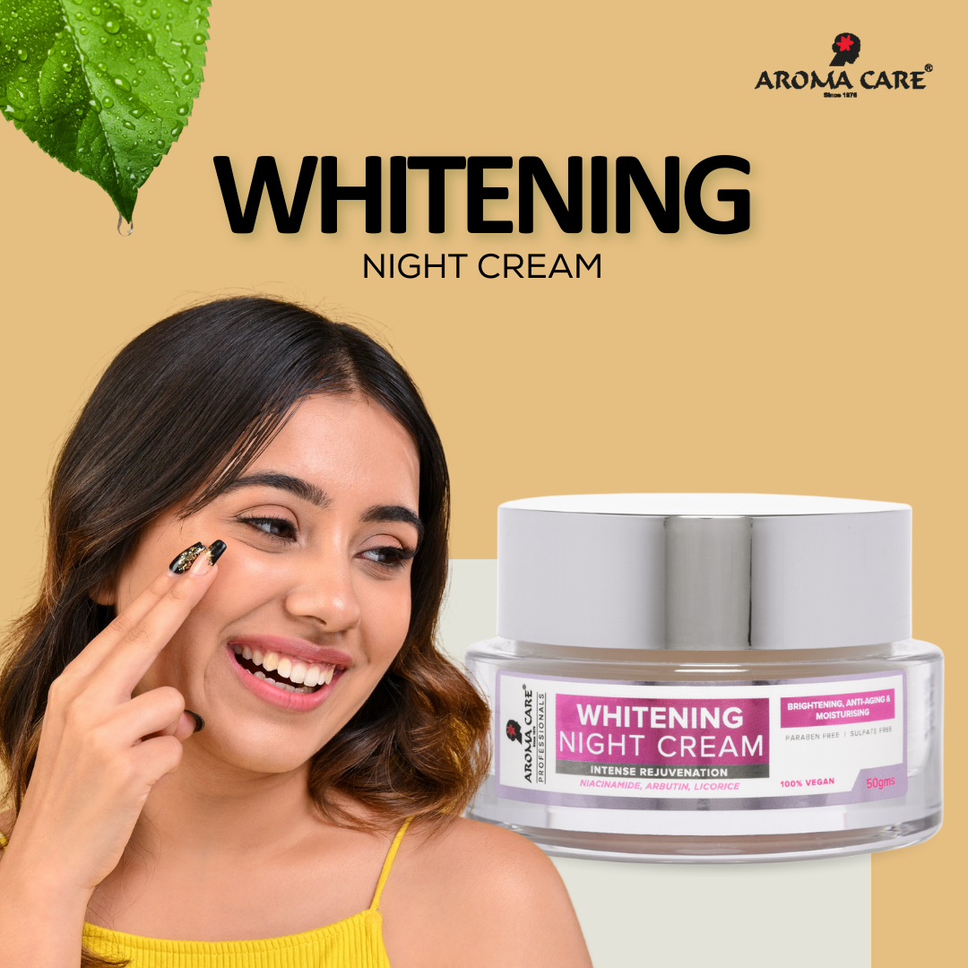 Whitening Night Cream for Glowing Skin