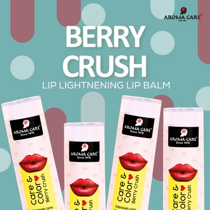 Berry Crush Tinted Lip Balm – Hydrating & Coloured Lip Care 4.7g