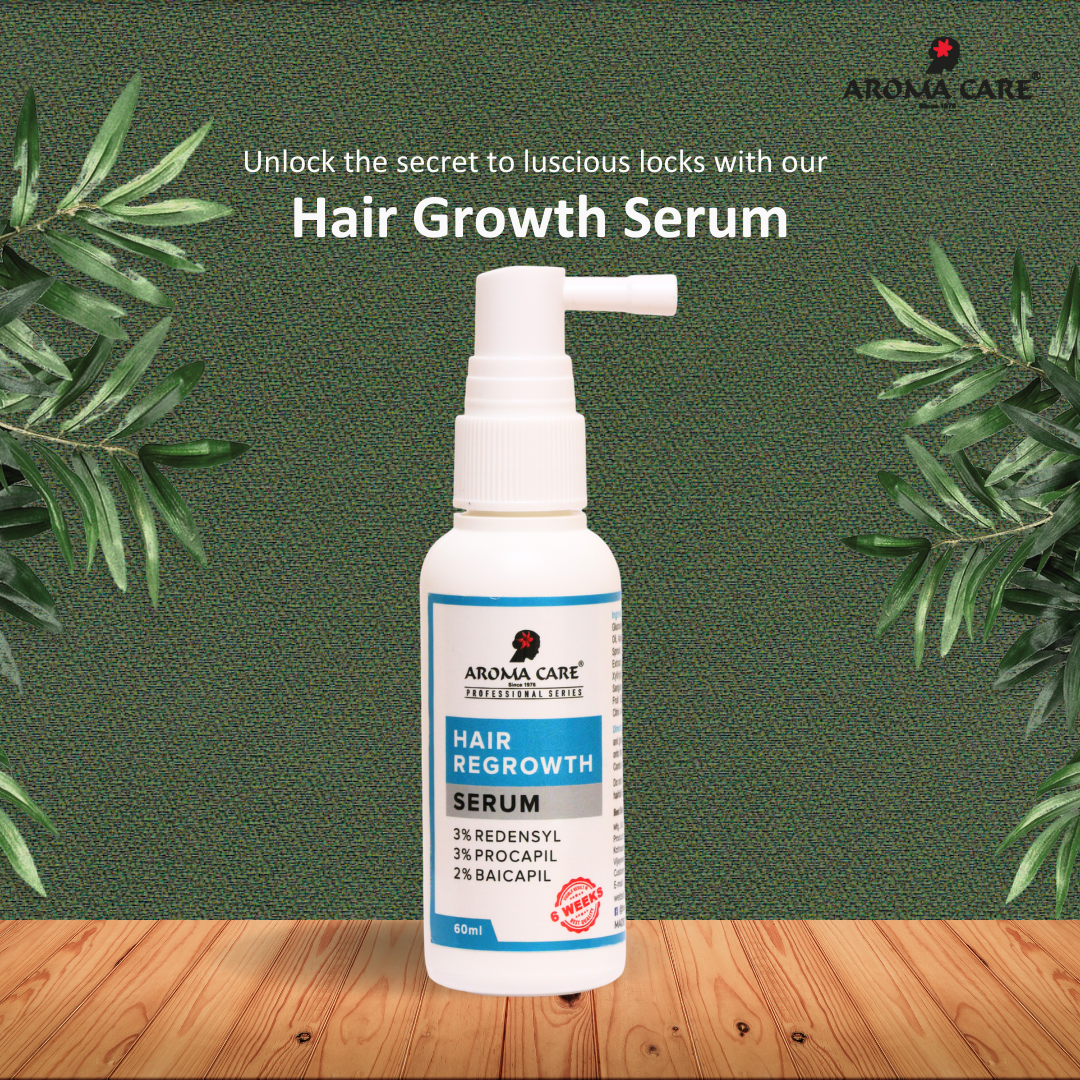 Hair Re-growth Serum for Thinning Hair, Hair Fall & Natural Regrowth