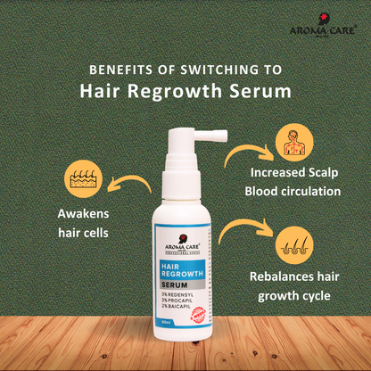 Hair Re-growth Serum for Thinning Hair, Hair Fall & Natural Regrowth