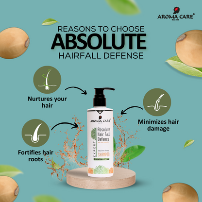 Absolute Hair Fall Defence Shampoo with Protein Oil for Stronger, Fuller Hair