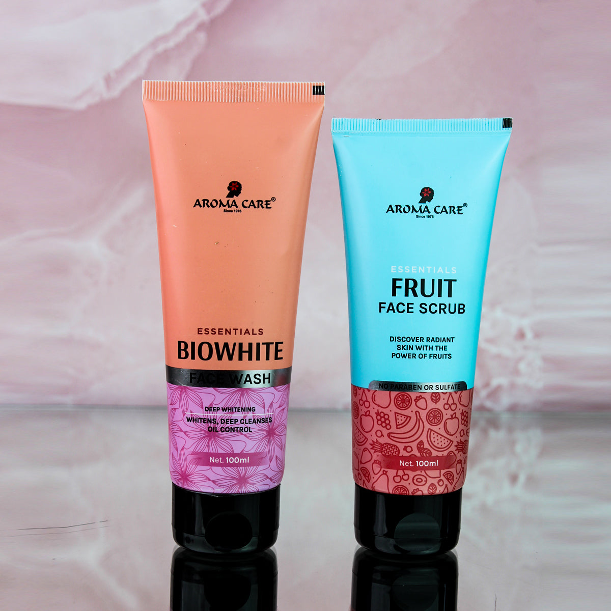 Fruit Face Scrub Party Kit – Face Scrub & Bio White Face Wash for Glowing Skin
