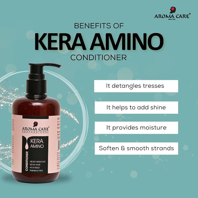 Kera Amino Hair Conditioner for Dry, Frizzy & Damaged Hair