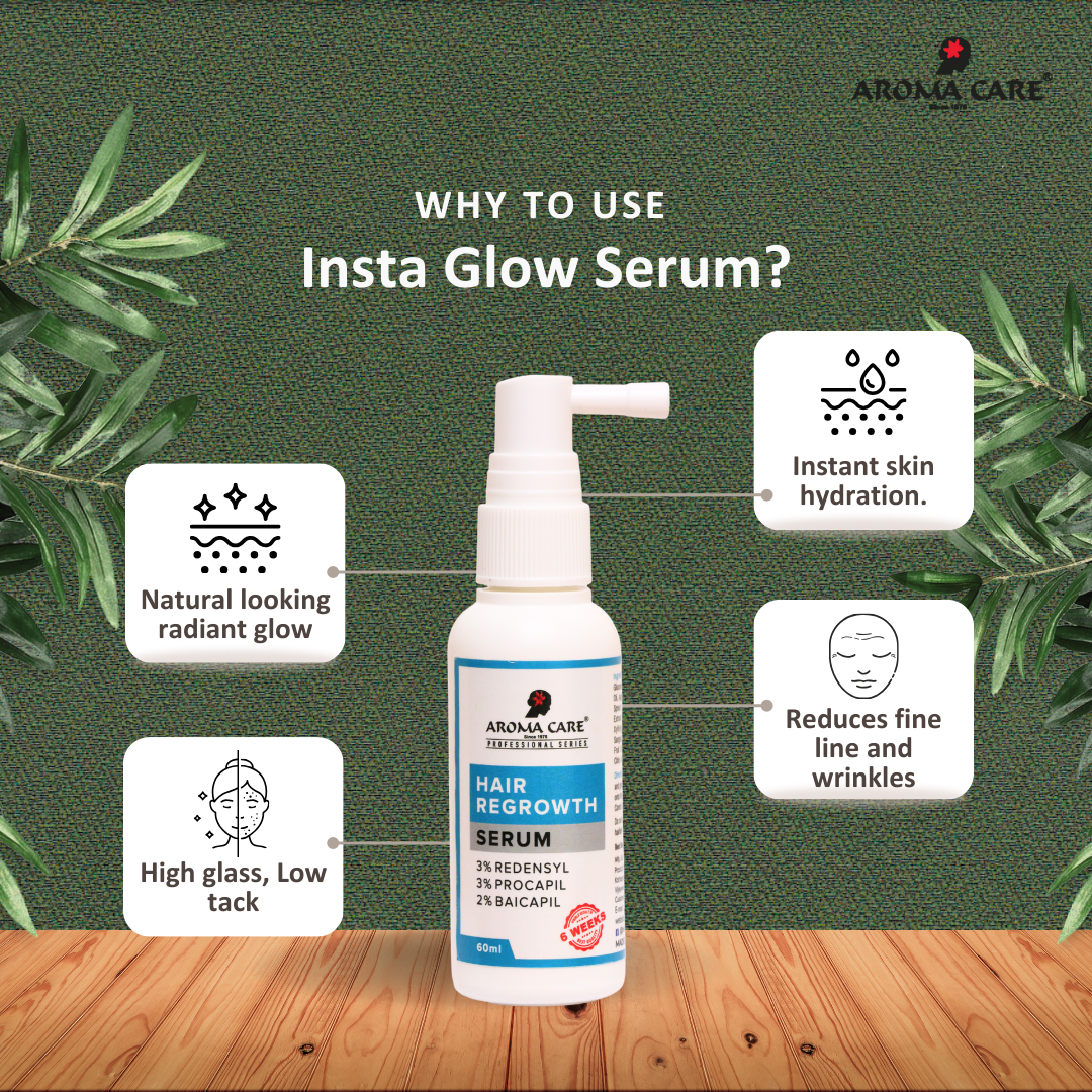 Hair Re-growth Serum for Thinning Hair, Hair Fall & Natural Regrowth