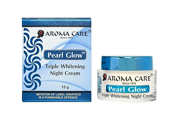 Aroma Care Pearl Glow Triple Whitening Night Cream 15gm