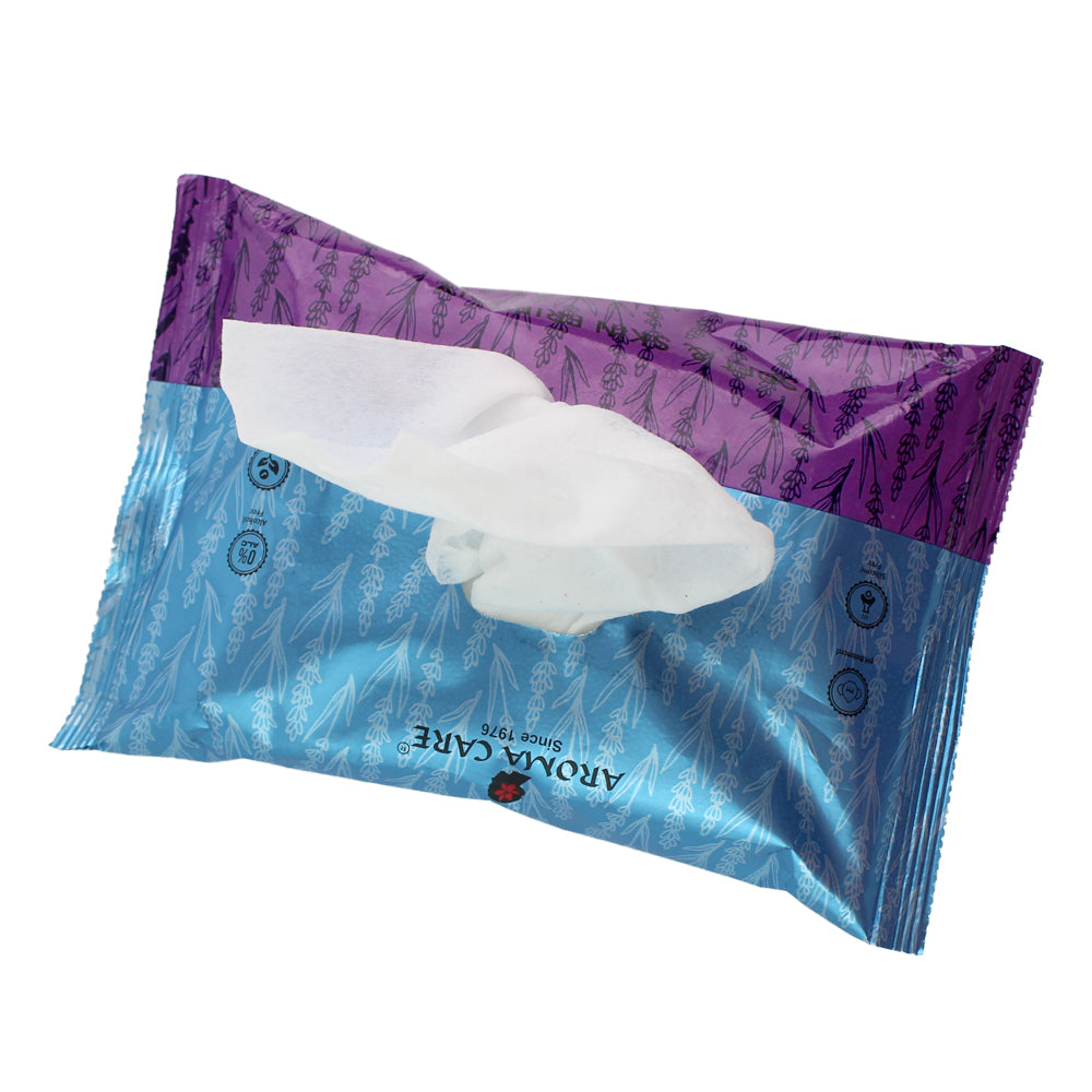 LUXURY LAVENDER REFRESH WIPES 25 WIPES