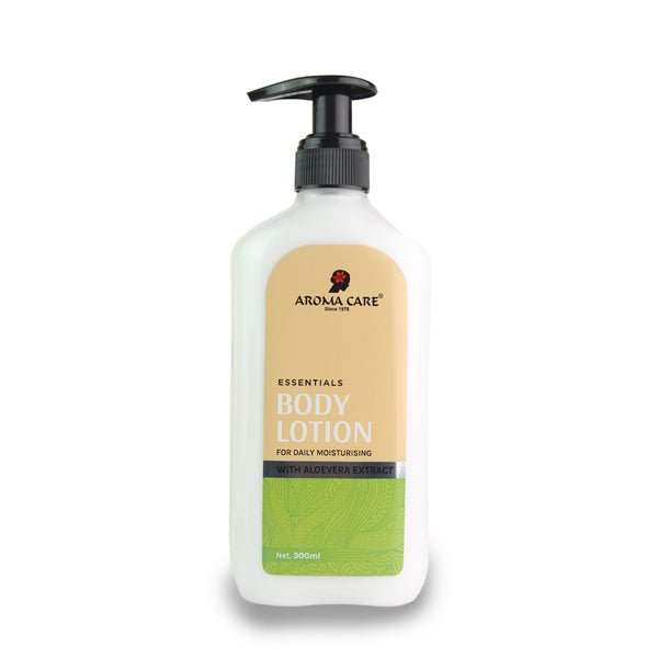 Essentials Aloe Vera Body Lotion – "Hydrating, Soothing & Non-Sticky | Natural Skincare for All Skin Types – Paraben-Free, Fast Absorbing"