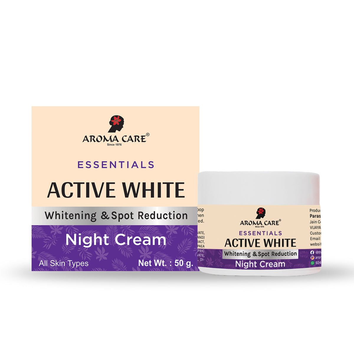 Active White Whitening & Spot Reduction Night Cream
