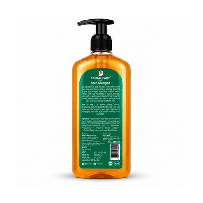 Beer Shampoo for Stronger, Shinier & Healthier Hair – Protein-Rich Formula