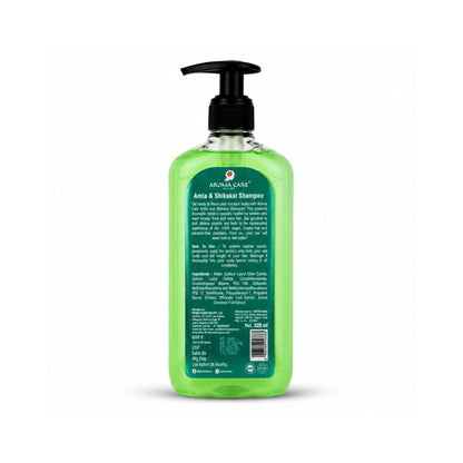 Amla & Shikakai Shampoo – Ayurvedic Hair Fall Control & Strengthening Shampoo