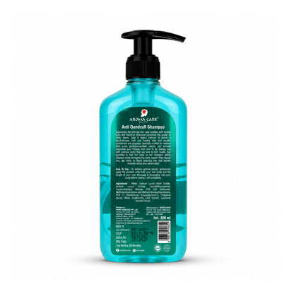 Anti-Dandruff Shampoo with Cooling Menthol, Neem & Tulsi for Flake-Free Scalp