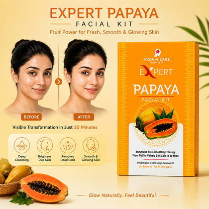 Papaya Facial Kit Skin Smoothing Theraphy 56gm