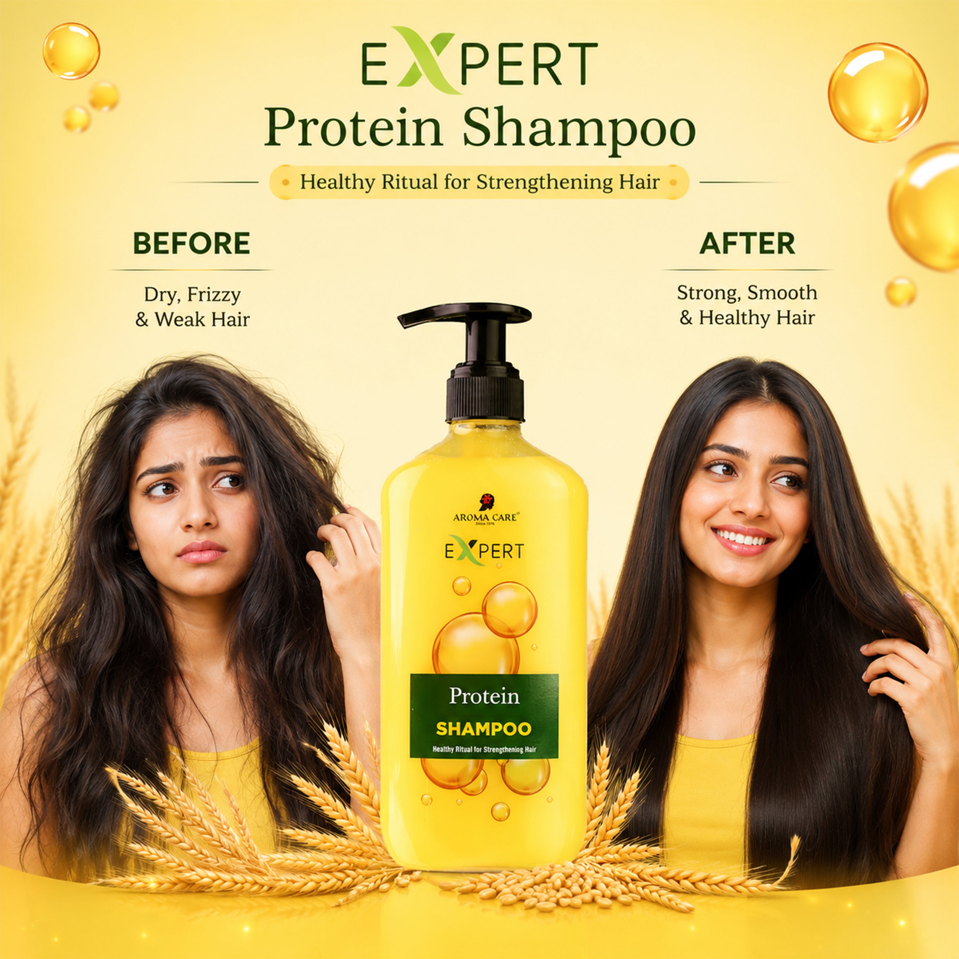 Protein Shampoo , for Hair Fall Control